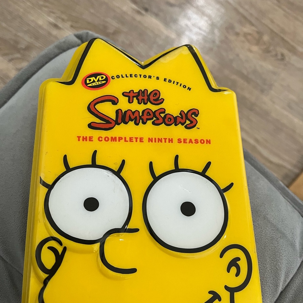 Vintage Simpsons Collector's Edition DVD Case